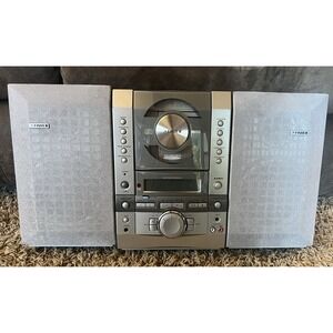 Fisher Portable AM/FM Stereo CD Player Model Slim-1510SL - TESTED And WORKS